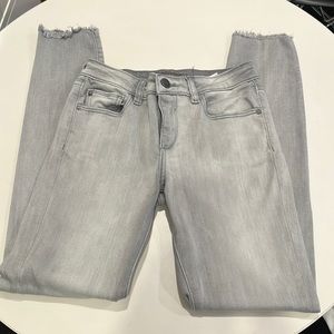 Girls size 12 DL1961, Chloe skinny grey jeans with no rips or tears.